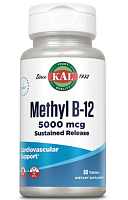 Methyl B-12 Sustained Release (Метил B-12 замедленного высвобождения) 5000 мкг 60 таблеток (KAL) срок до 07/25