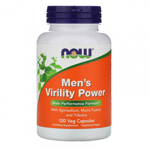 Men's Virility Power (Сила мужественности для мужчин) 120 вег капсул (NOW) Men's Virility Power (Сила мужественности для мужчин) 120 вег капсул (NOW)