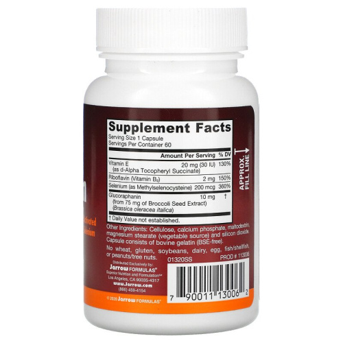 Selenium Synergy (Селен) 60 капсул (Jarrow Formulas) фото 2