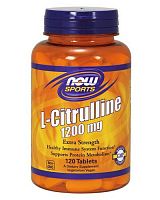 L-Citrulline 1200 мг 120 табл (NOW)