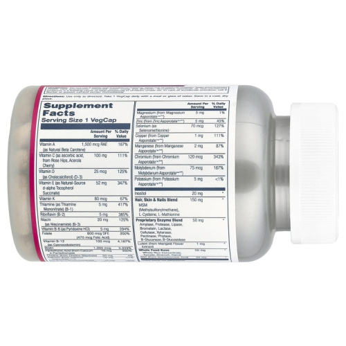 Once Daily Woman Multivitamin 90 капсул (Solaray) фото 3