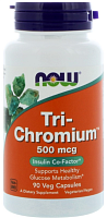 NOW Tri-Chromium 500 мкг 90 капсул