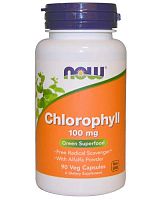Chlorophyll 100 мг 90 капсул (NOW)