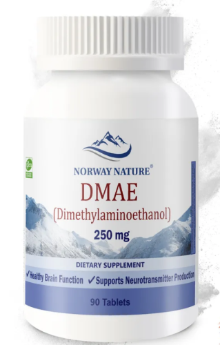 DMAE 250 мг 90 таблеток (Norway Nature) DMAE 250 мг 90 таблеток (Norway Nature)