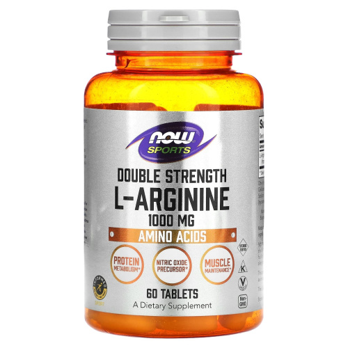 Arginine (Аргинин) 1000 мг 60 таблеток (NOW) Arginine (Аргинин) 1000 мг 60 таблеток (NOW)